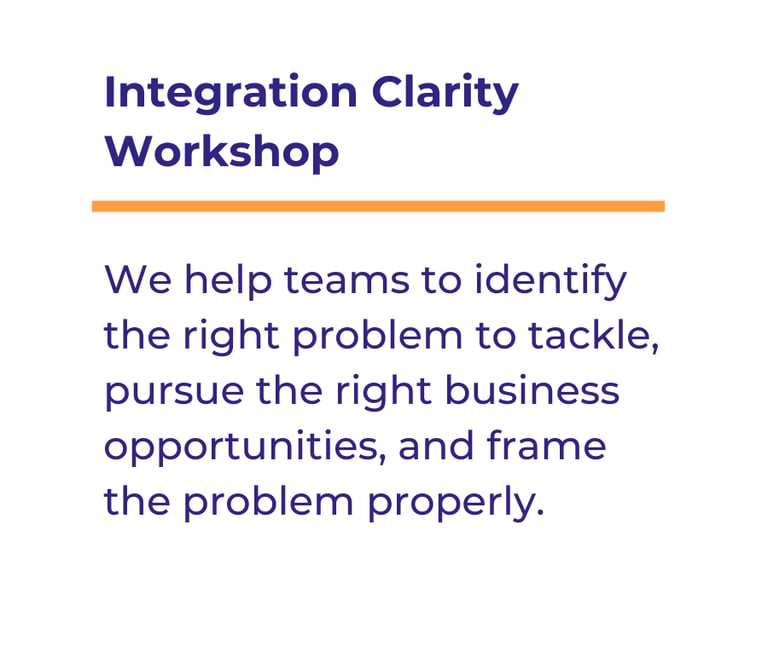 Integration Clarity Workshop