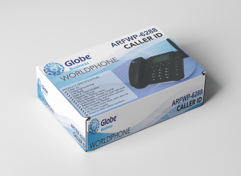 a box of a phone phone with a box of the phone