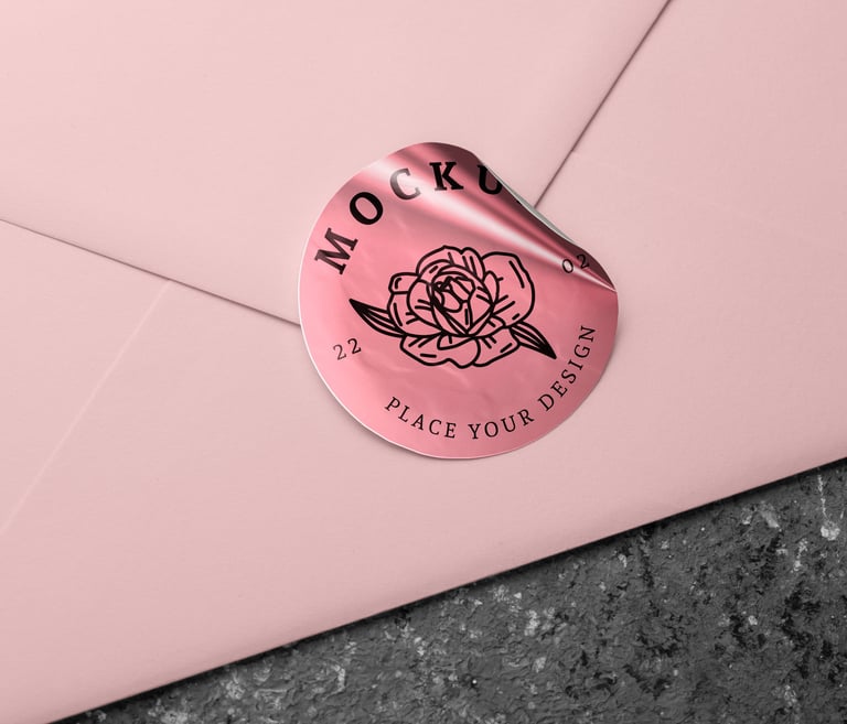 Autocollants pour enveloppes