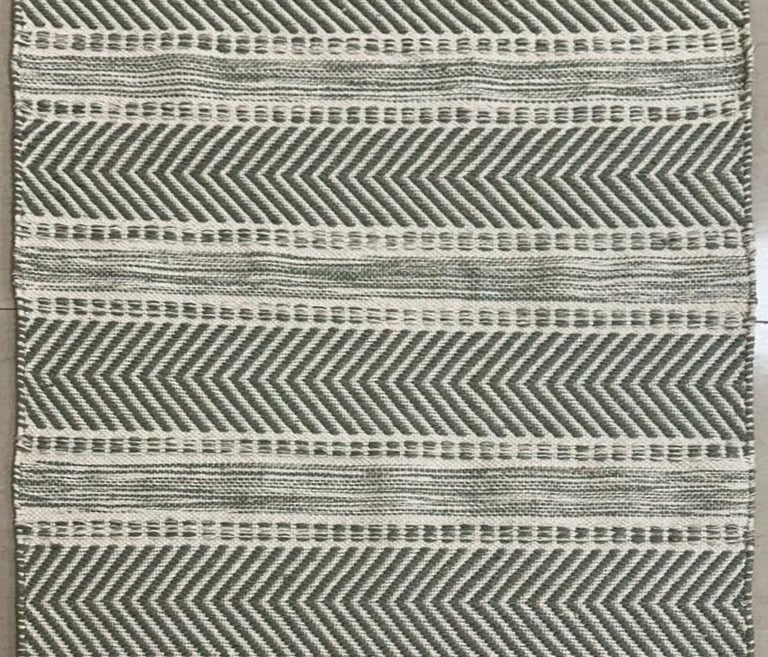 Handwoven Flatweave Rug made of 100% Wool