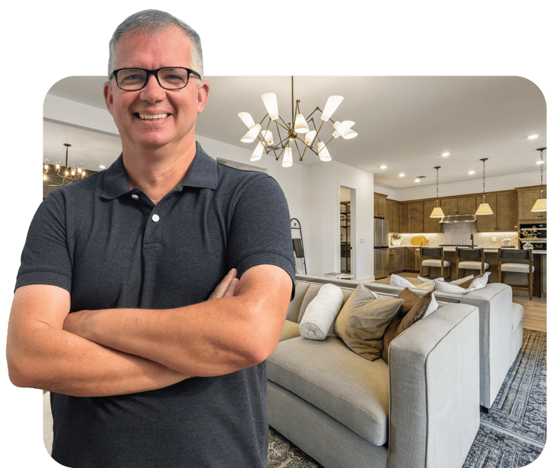 Portrait of Joe Moore, owner of Home Display Media in Tampa