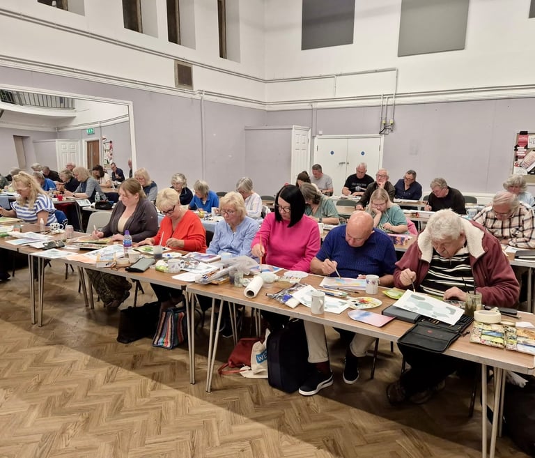 Caerphilly Art Society Workshop