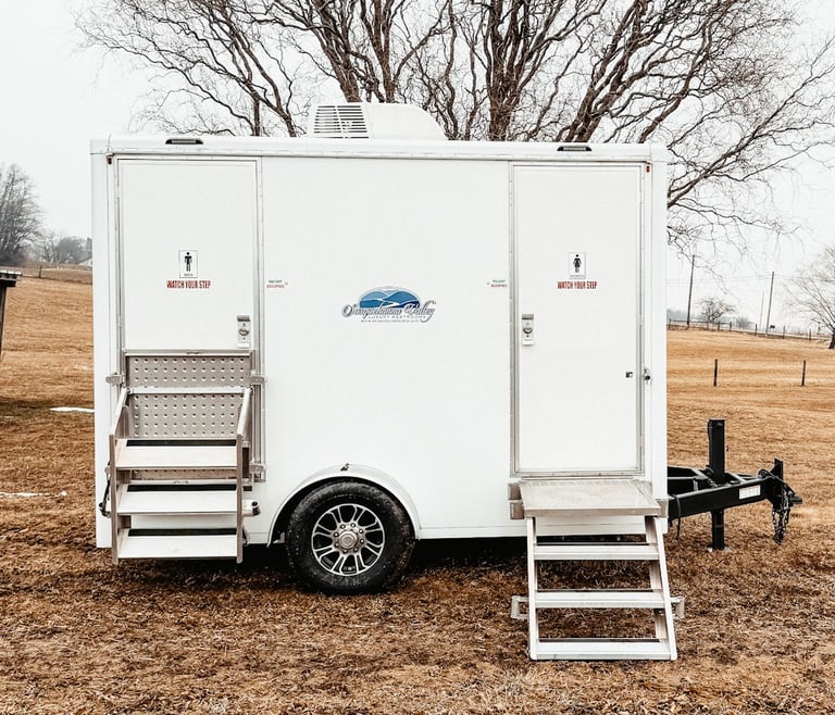 portable luxury restroom rental, luxury bathroom rental