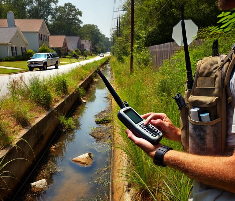 mapping musquito breeding sites for public health