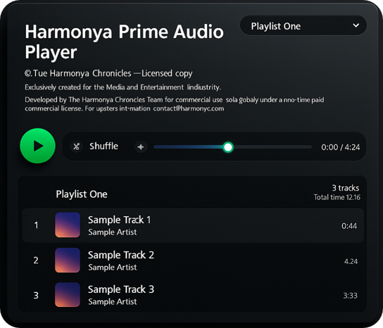 Harmonya Prime Media Player - The freedom is here