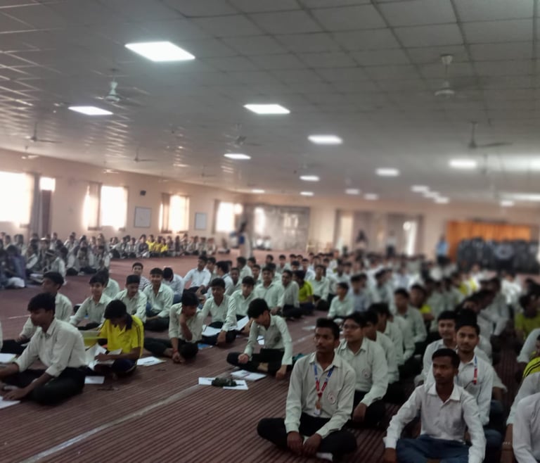 Stdents taking our class - Dashrath Putra Foundation