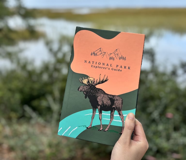 National Park Explorer's Guide hardcover book