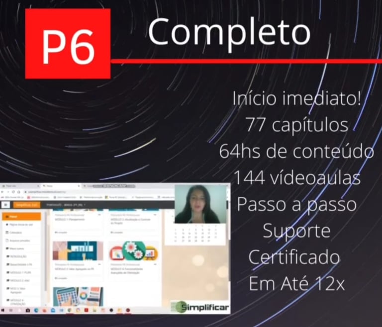 Resumo do curso completo de Primavera P6