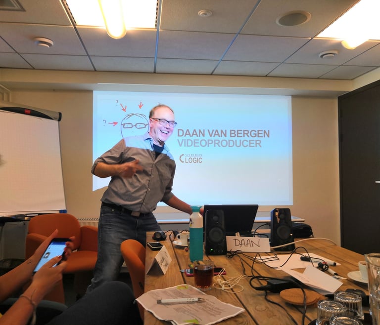 Een enthousiaste presentatie gegarandeerd!