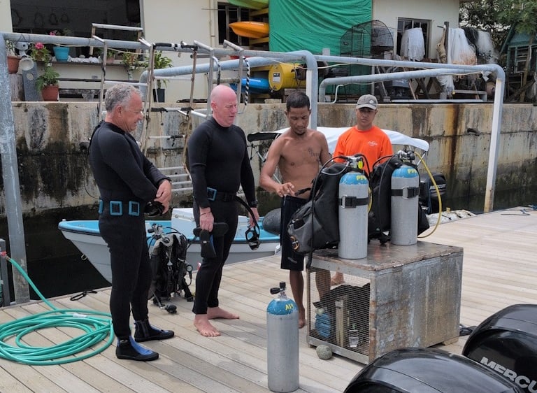 Dive Preparation