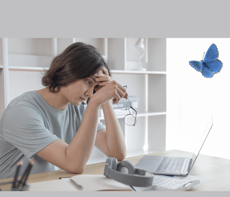 Olhe os problemas de longe e verá soluções. 