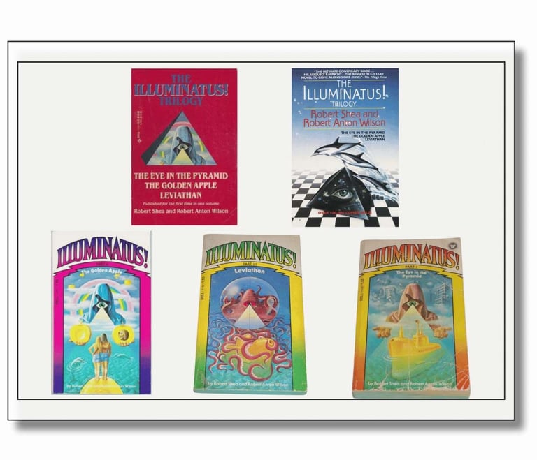 the-illuminatus-trilogyObra de Robert Anton Wilson e Robert Shea "The Illuminatus! Trilogy" A Trilog