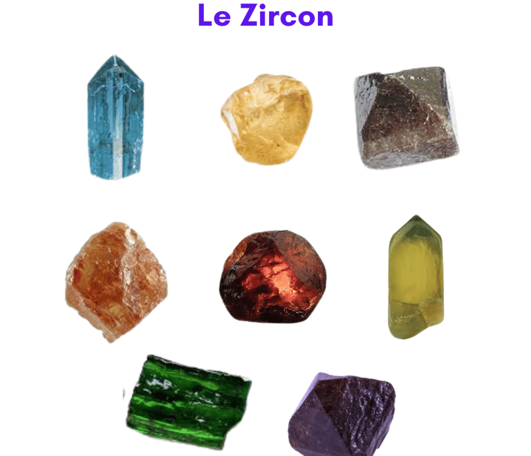 Les pierres naturelles Zircon Les Couleurs de Lo