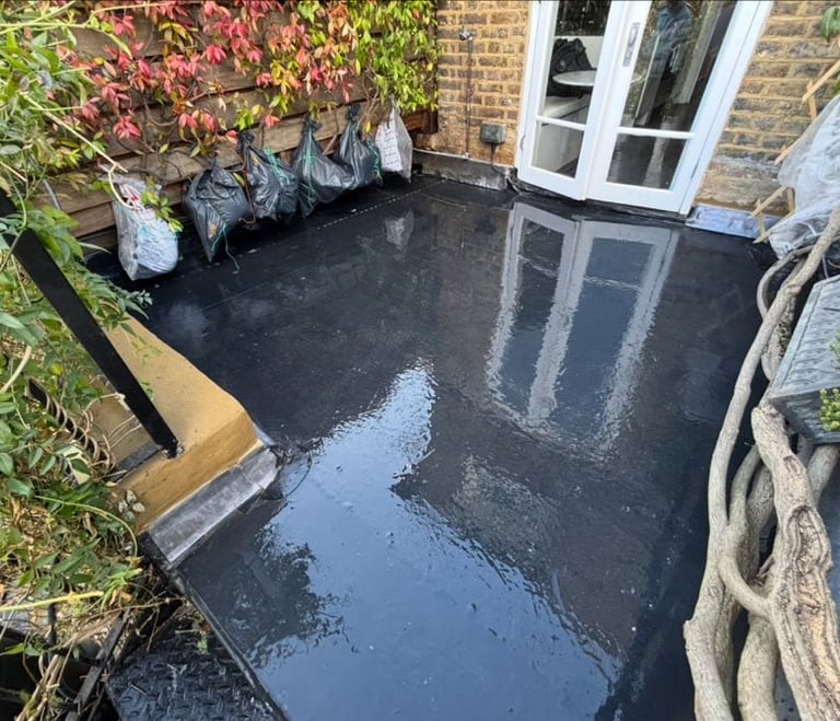 Rubber Flat roof