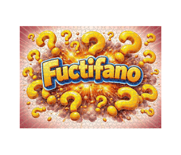 FFuctifano Yellow Question Marks Jigsaw Puzzle