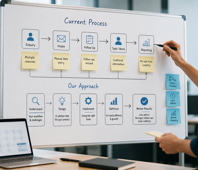 Clarivanta workflow mapping process for clearer operations and better visibility