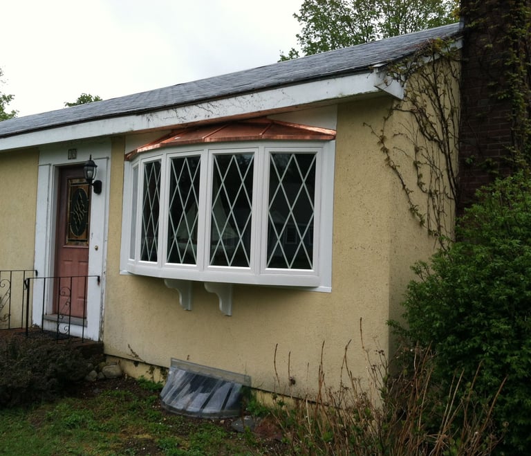 Bay Window with Copper Roof