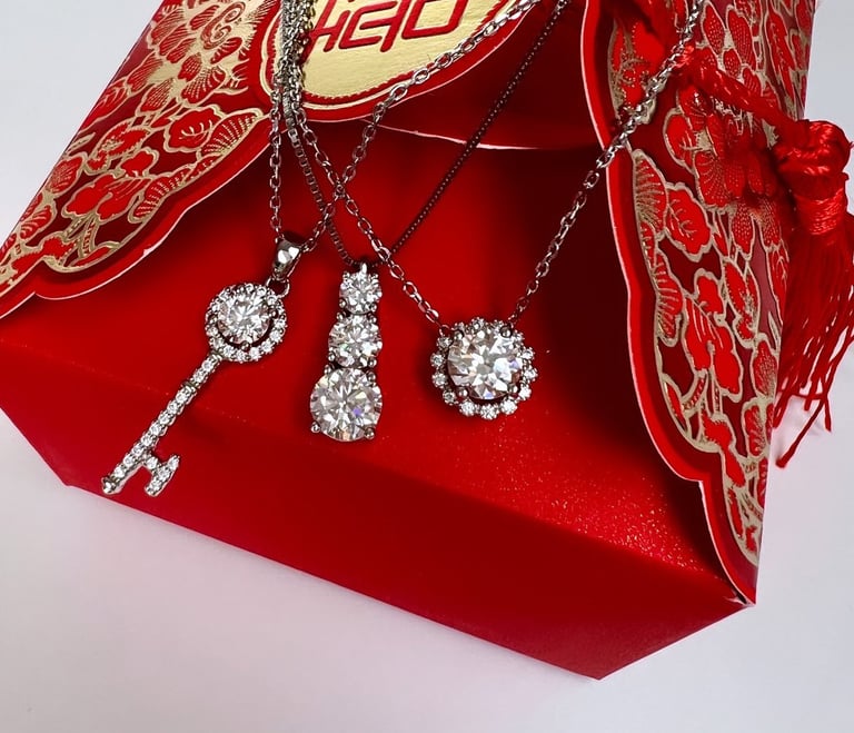 1.8 Diamond Pendant Necklace