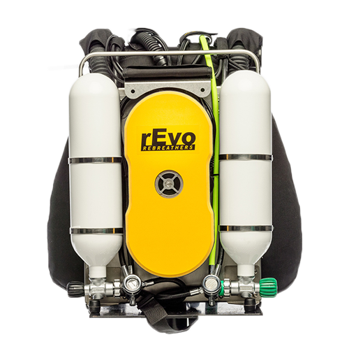 rebreather Revo Micro, Mini et classic, le revo est un recycleur de type HCCR