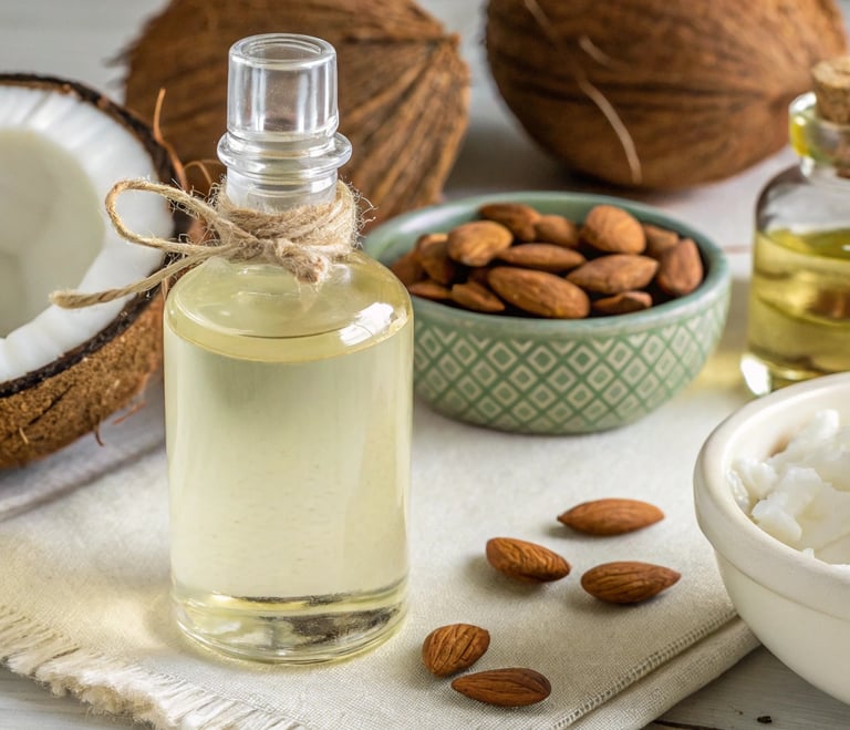 Olio di cocco e ricino bio