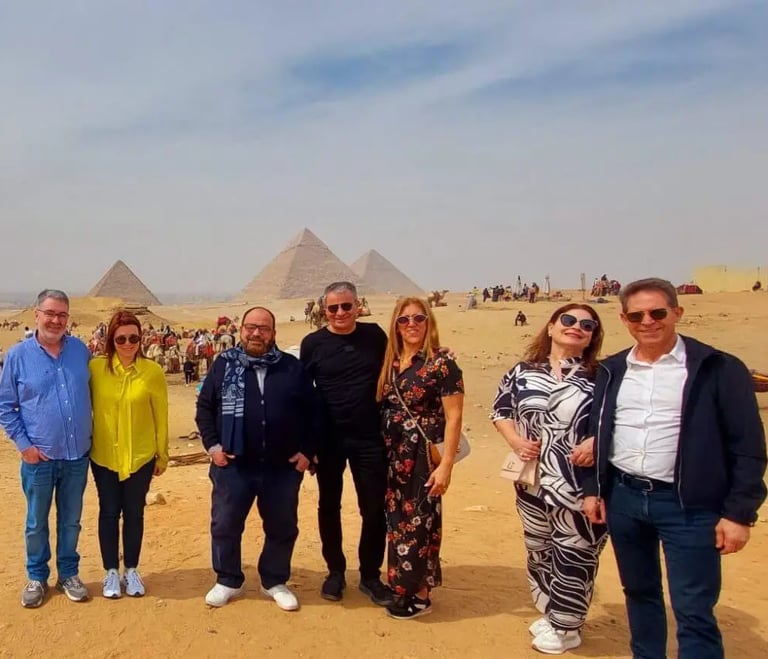 group in pyramids