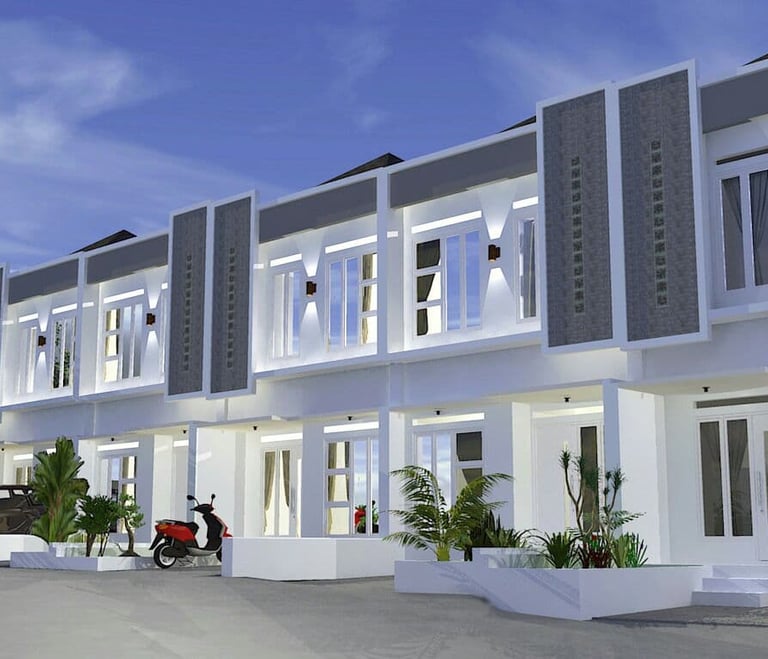 perumahan di kawasan depok seperti Rizqana residence dan Baiti Ahsan sawangan