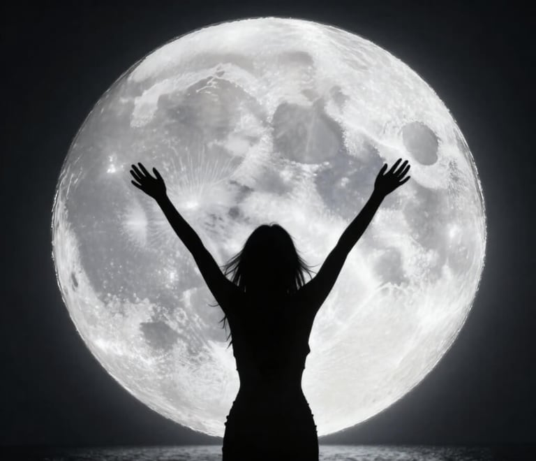  Full moon manifestation peak energy for release and celebration rituals