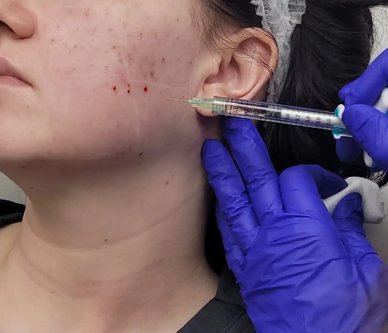 KINVIVE by Juvederm treatment at Ariana Esthetic Edmonton