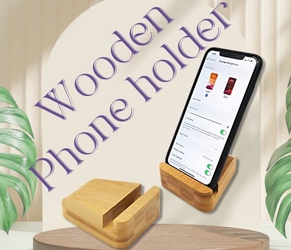 Wooden Phone holder