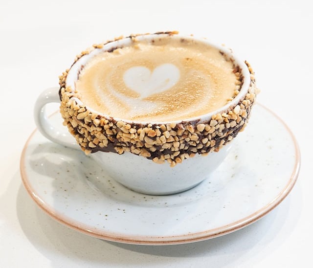 Capuccino avellanado