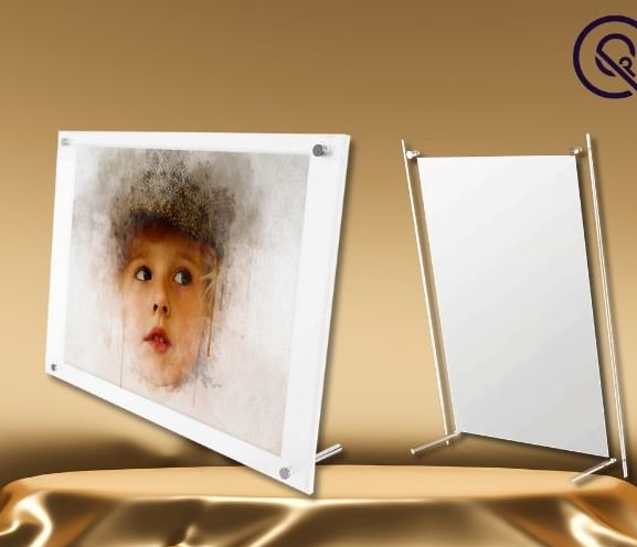 Acrylic standee frame