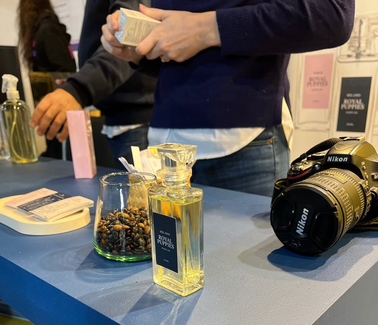 Presentación de Royal Puppies en Expoveterinaria. Fotografía, promoción e instalación de stand.