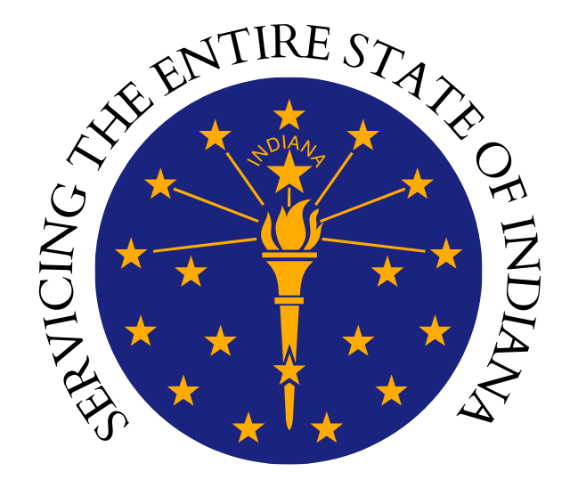 a flag of the state of indiana