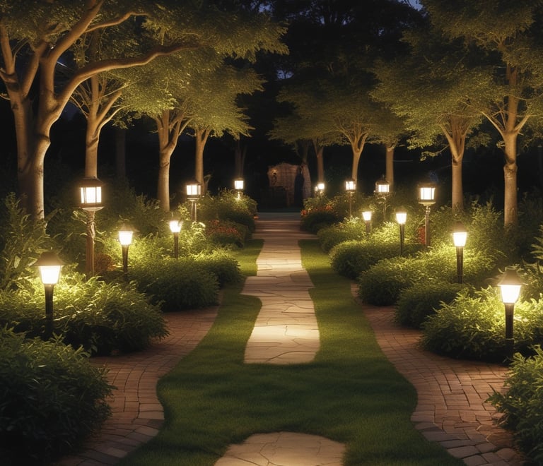 Solar Path Lights