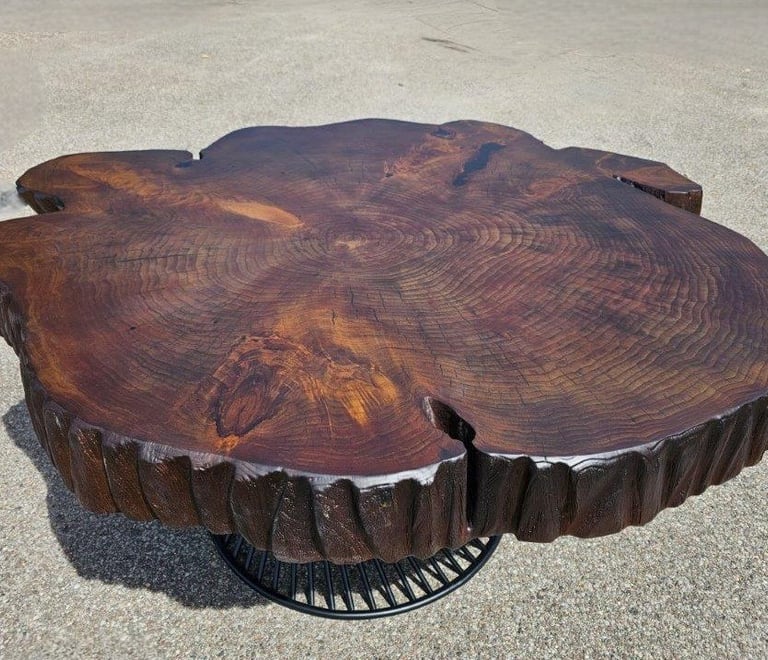 Plaster Orzech Mat Wersja1-6 Stolik Kawowy 