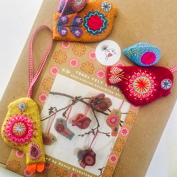 Sew Last Year Shop felt birds Long Sutton Lincs UK