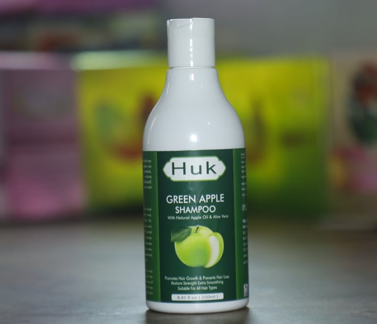 a bottle of green apple juice