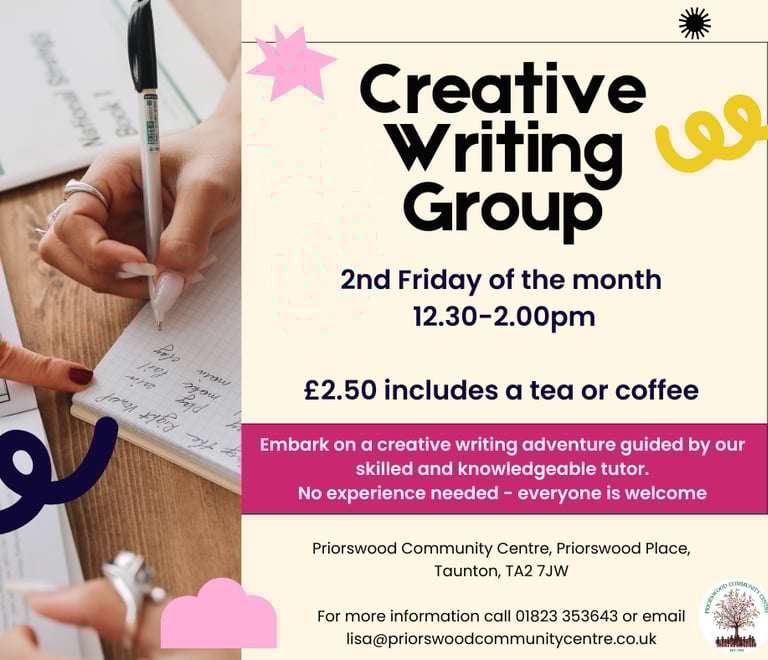monthly creative writers group