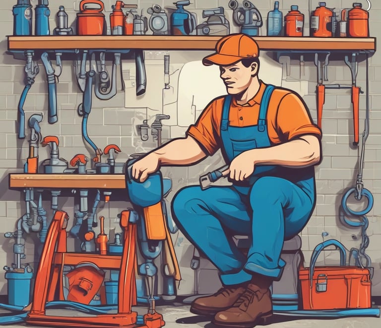 A group of diverse professionals collaborating in a modern office with navy and electric blue accents