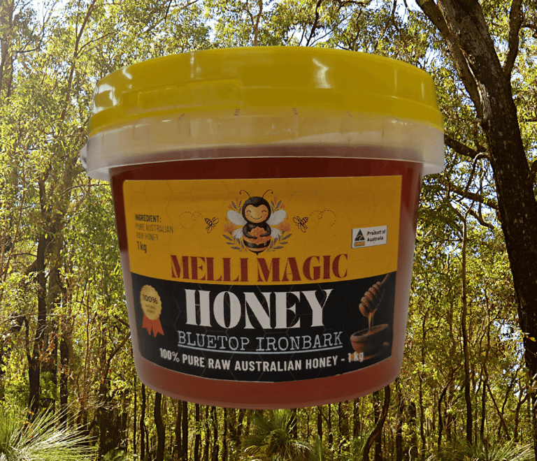 bluetop ironbark honey 1kg
