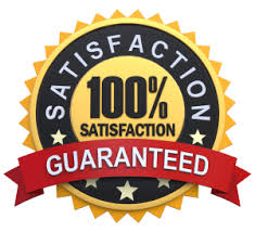 "Gold badge with red banner rating !00% satisfaction guaranteed" - reliable Toronto moving company
