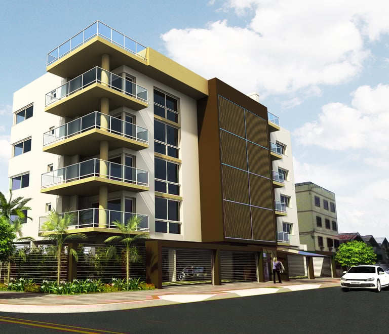 Prédio multifamiliar Villa Florencia na cidade de Pelotas. Construtora Valori Empreendimentos