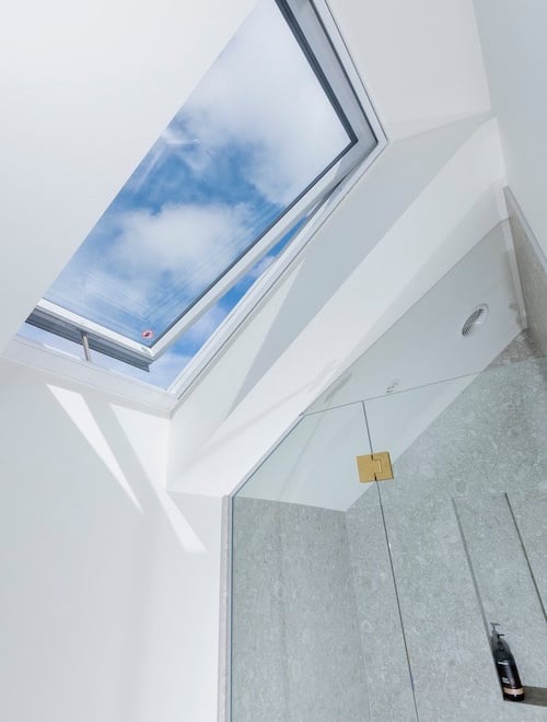 Add a skylight bathroom