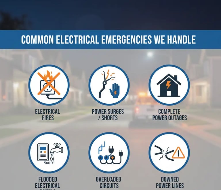 Common Electrical Services we provide as emergency electrician in Bedworth