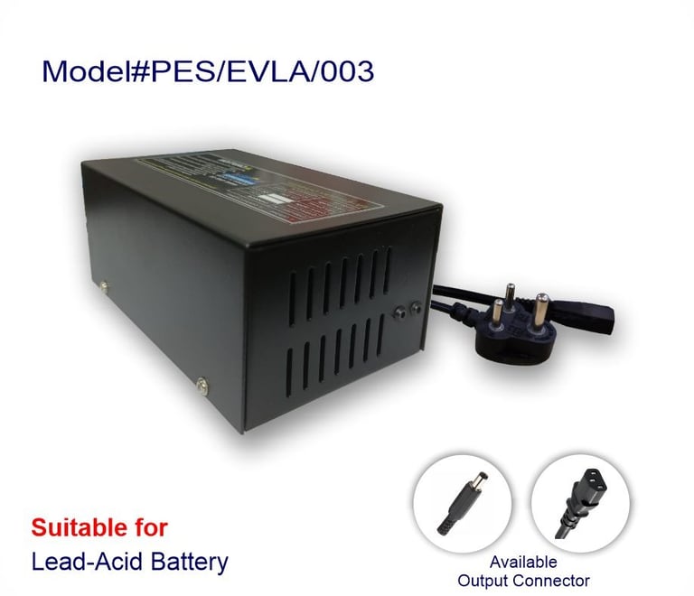 E-Cycle lead acid battery charger