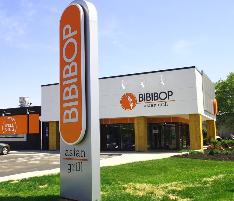 Bibibop Asian Grill Store Exterior Design