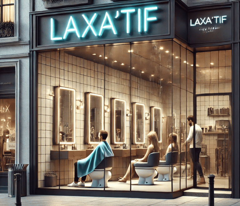 Salon de coiffure nommé : "Laxa'Tif"