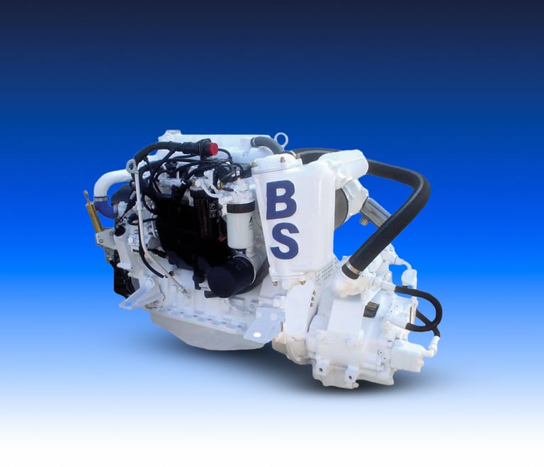 Motore Marino del marchio Boni Motori Marini modello 44 CTIM