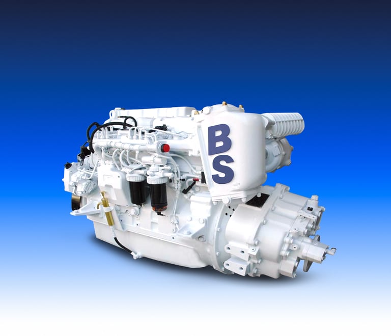 Motore Marino del marchio Boni Motori Marini modello 66 CTIM