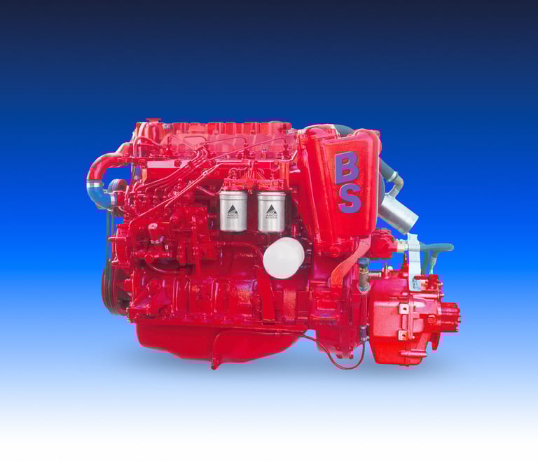 Motore marino meccanico Boni BV 4404